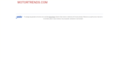 Desktop Screenshot of motortrends.com